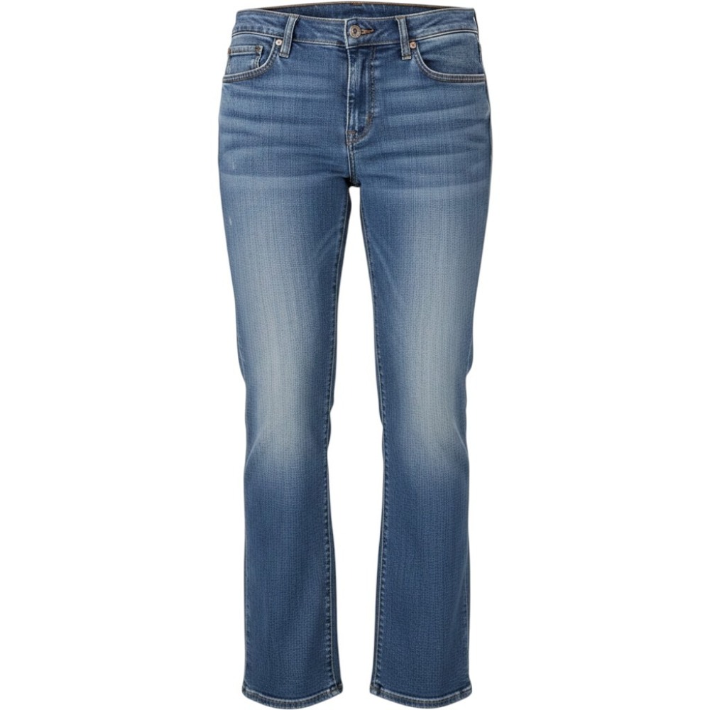 Levis 515 Bootcut Jeans Womens 10 Blue Medium Wash Denim Mid Rise‎ Y2 Distressed